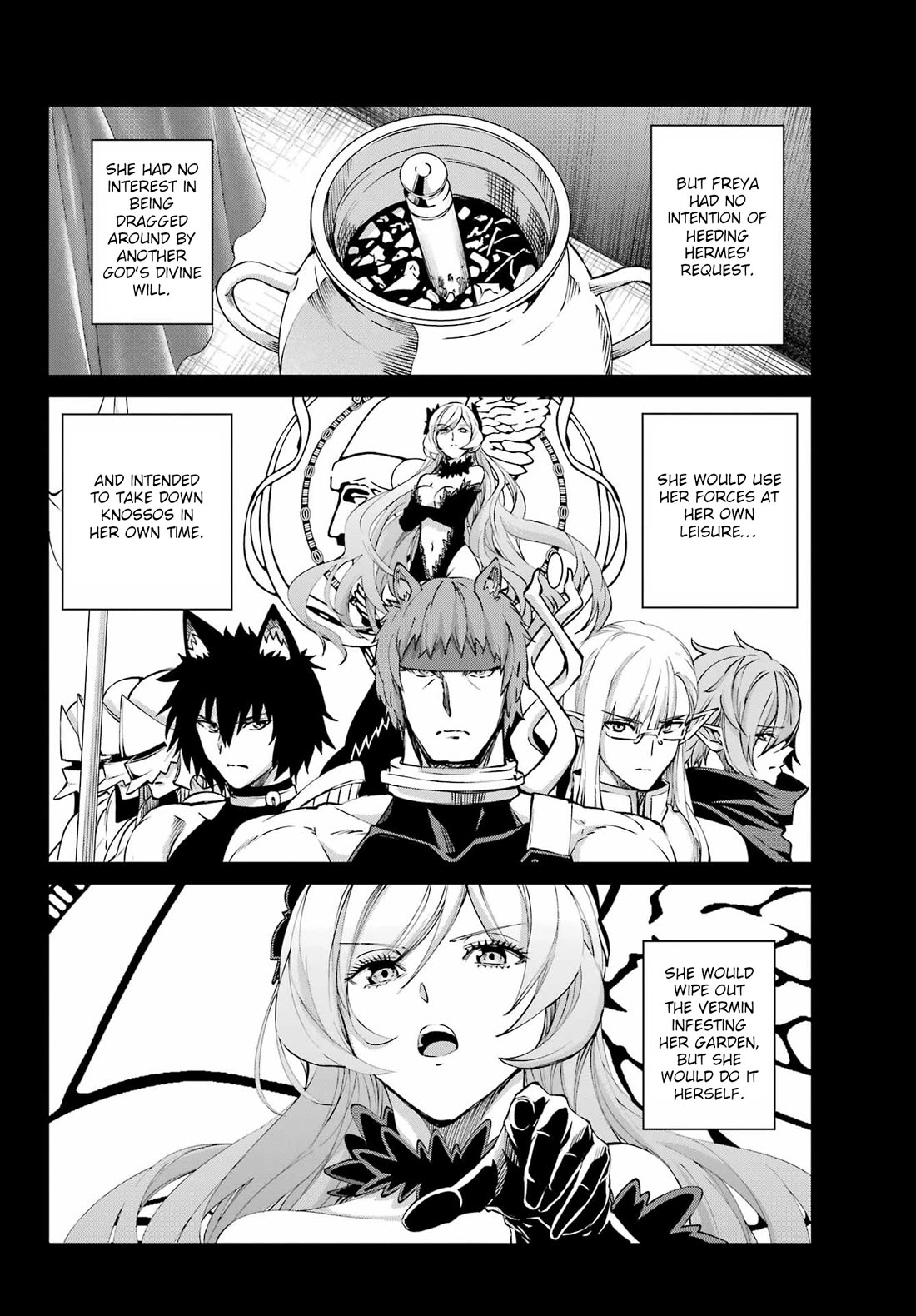 Dungeon ni Deai o Motomeru no wa Machigatte Iru Darou ka Gaiden - Sword Oratoria Chapter 128 page 13 - Chapter 128: Memoria Freese