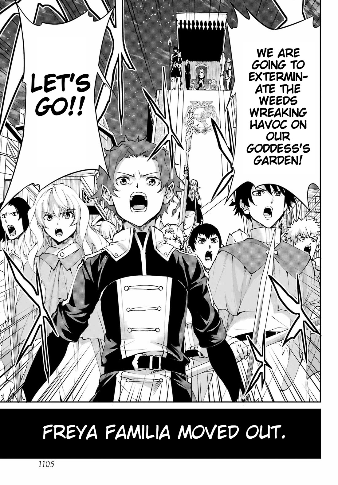 Dungeon ni Deai o Motomeru no wa Machigatte Iru Darou ka Gaiden - Sword Oratoria Chapter 128 page 26 - Chapter 128: Memoria Freese