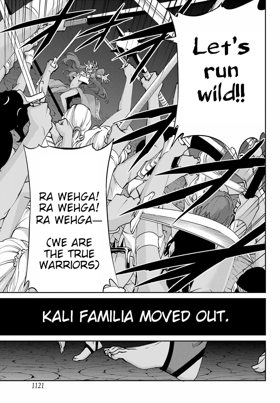 Dungeon ni Deai o Motomeru no wa Machigatte Iru Darou ka Gaiden - Sword Oratoria Chapter 128 page 41 - Chapter 128: Memoria Freese