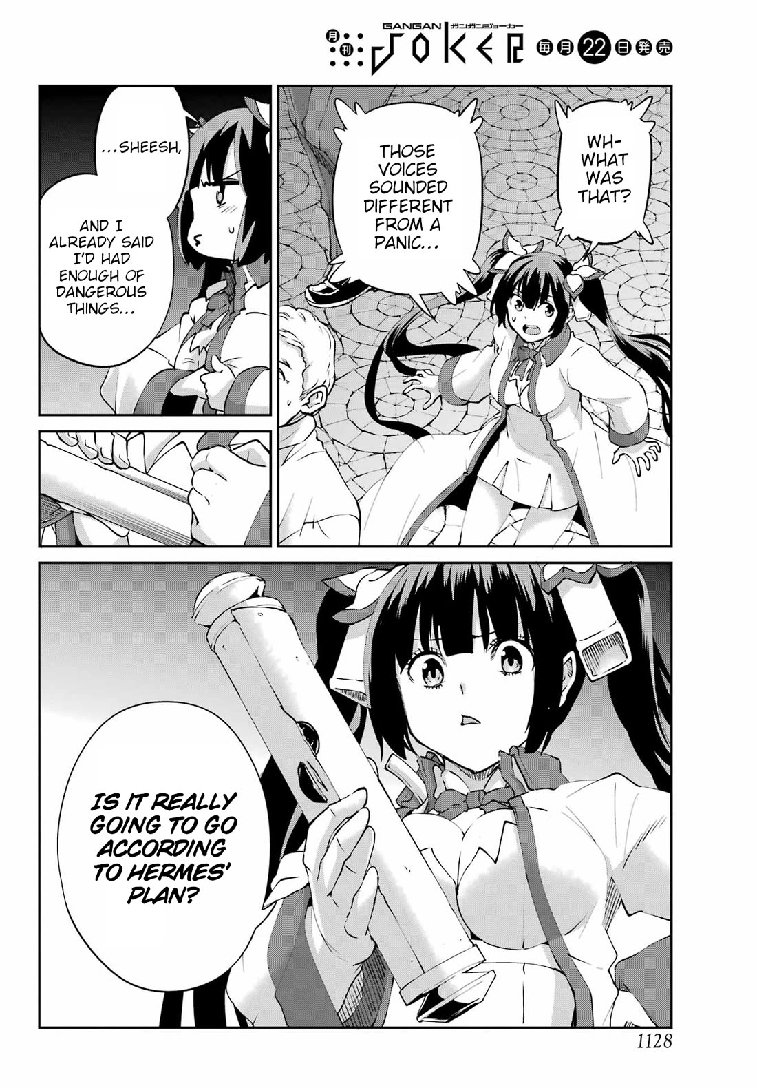 Dungeon ni Deai o Motomeru no wa Machigatte Iru Darou ka Gaiden - Sword Oratoria Chapter 128 page 48 - Chapter 128: Memoria Freese