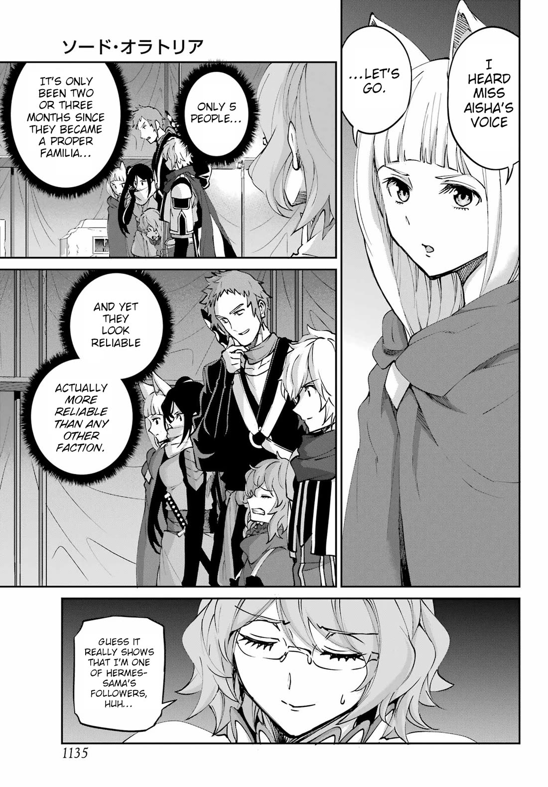 Dungeon ni Deai o Motomeru no wa Machigatte Iru Darou ka Gaiden - Sword Oratoria Chapter 128 page 55 - Chapter 128: Memoria Freese