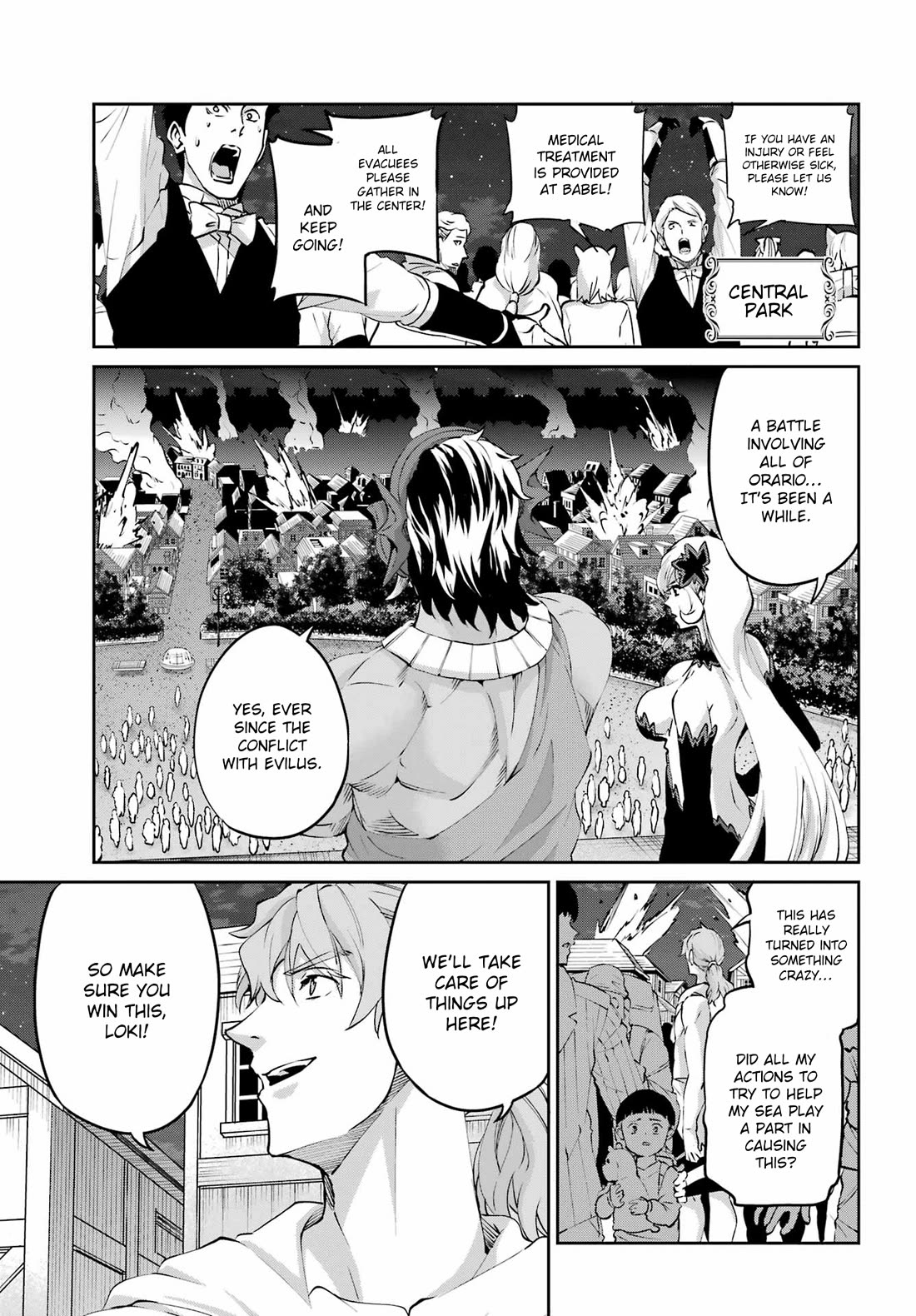 Dungeon ni Deai o Motomeru no wa Machigatte Iru Darou ka Gaiden - Sword Oratoria Chapter 129 page 14 - Chapter 129: Freya Familia