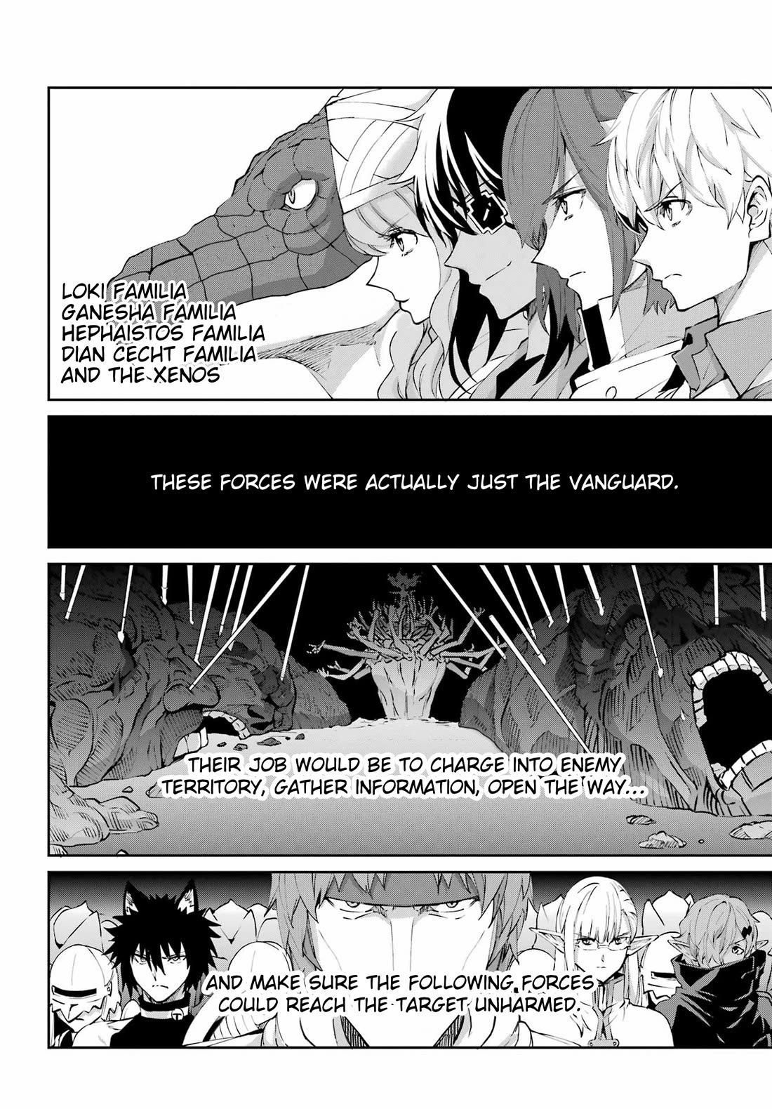 Dungeon ni Deai o Motomeru no wa Machigatte Iru Darou ka Gaiden - Sword Oratoria Chapter 129 page 17 - Chapter 129: Freya Familia