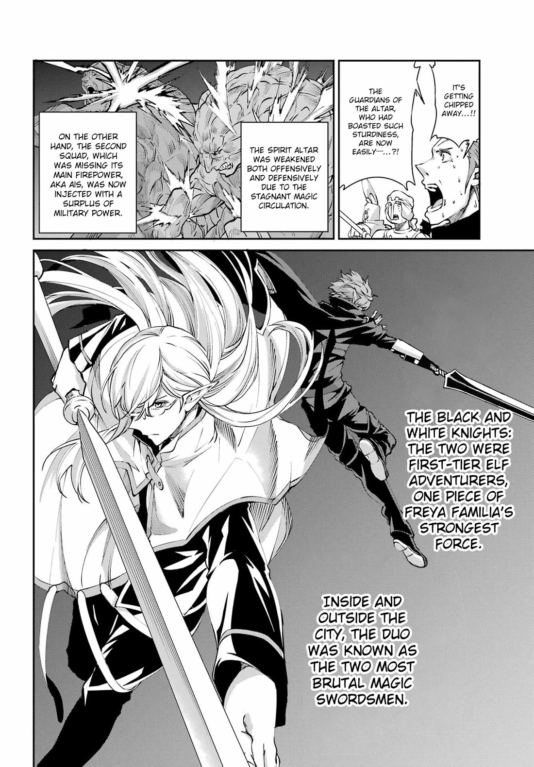 Dungeon ni Deai o Motomeru no wa Machigatte Iru Darou ka Gaiden - Sword Oratoria Chapter 129 page 25 - Chapter 129: Freya Familia