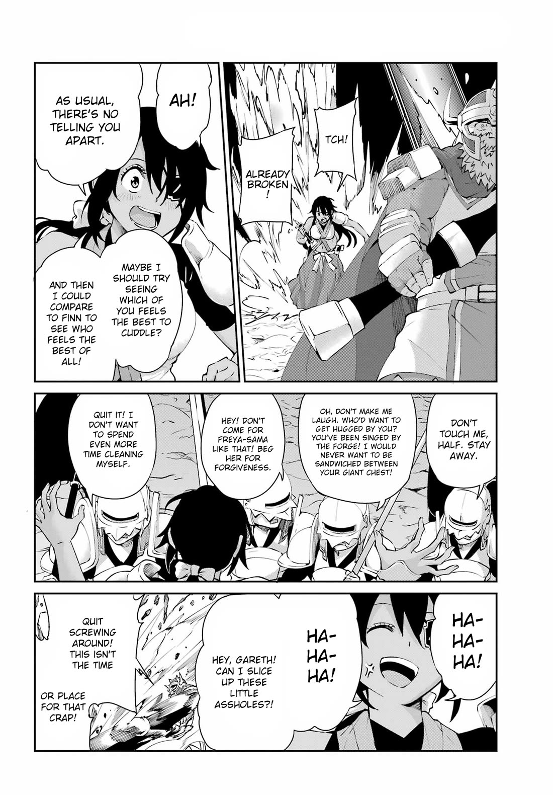 Dungeon ni Deai o Motomeru no wa Machigatte Iru Darou ka Gaiden - Sword Oratoria Chapter 129 page 27 - Chapter 129: Freya Familia