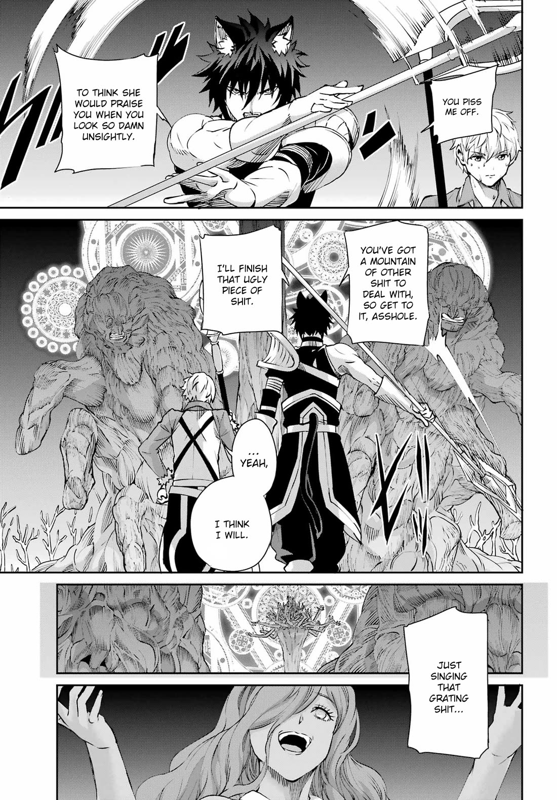 Dungeon ni Deai o Motomeru no wa Machigatte Iru Darou ka Gaiden - Sword Oratoria Chapter 129 page 40 - Chapter 129: Freya Familia