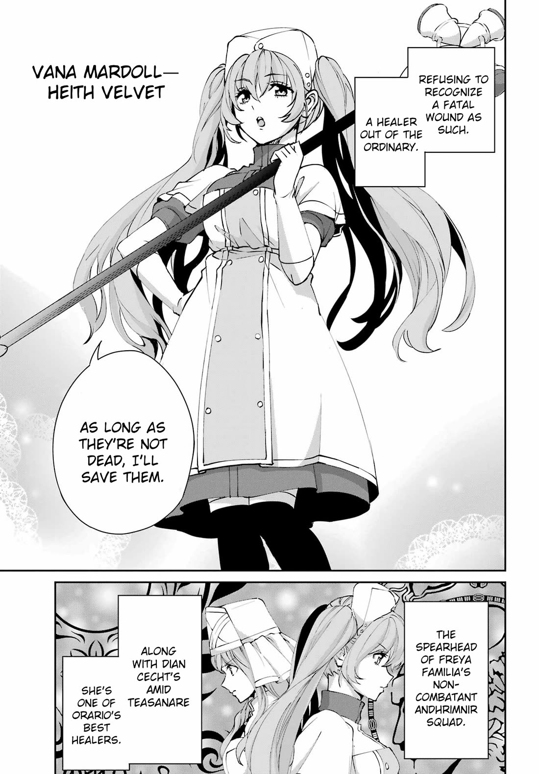 Dungeon ni Deai o Motomeru no wa Machigatte Iru Darou ka Gaiden - Sword Oratoria Chapter 129 page 45 - Chapter 129: Freya Familia