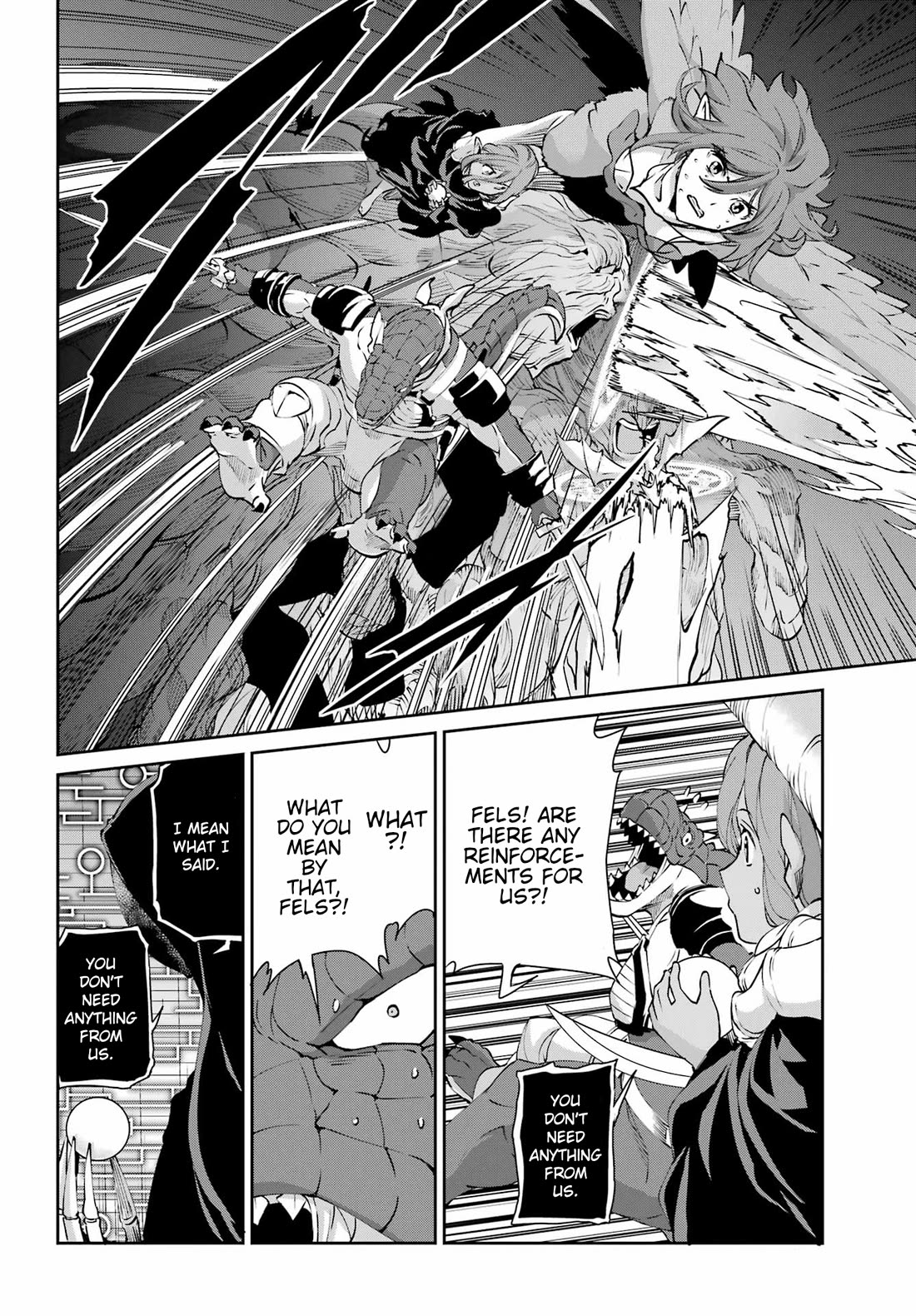 Dungeon ni Deai o Motomeru no wa Machigatte Iru Darou ka Gaiden - Sword Oratoria Chapter 129 page 48 - Chapter 129: Freya Familia