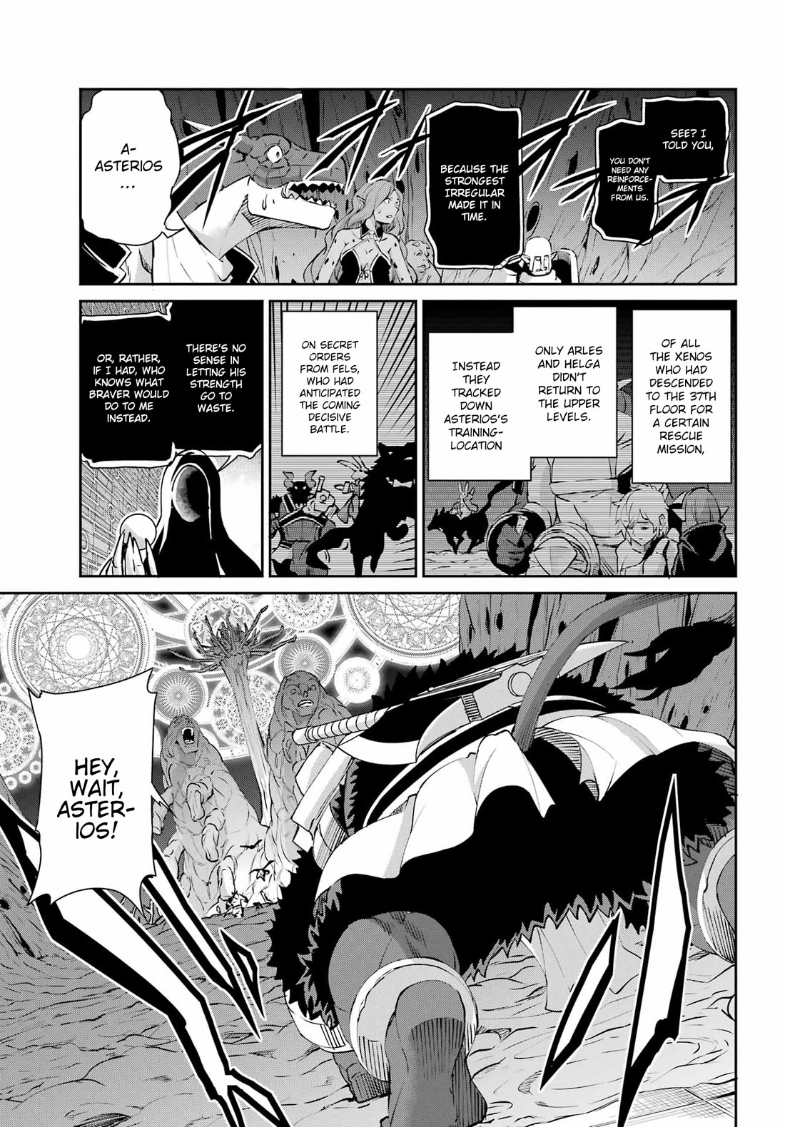 Dungeon ni Deai o Motomeru no wa Machigatte Iru Darou ka Gaiden - Sword Oratoria Chapter 129 page 51 - Chapter 129: Freya Familia