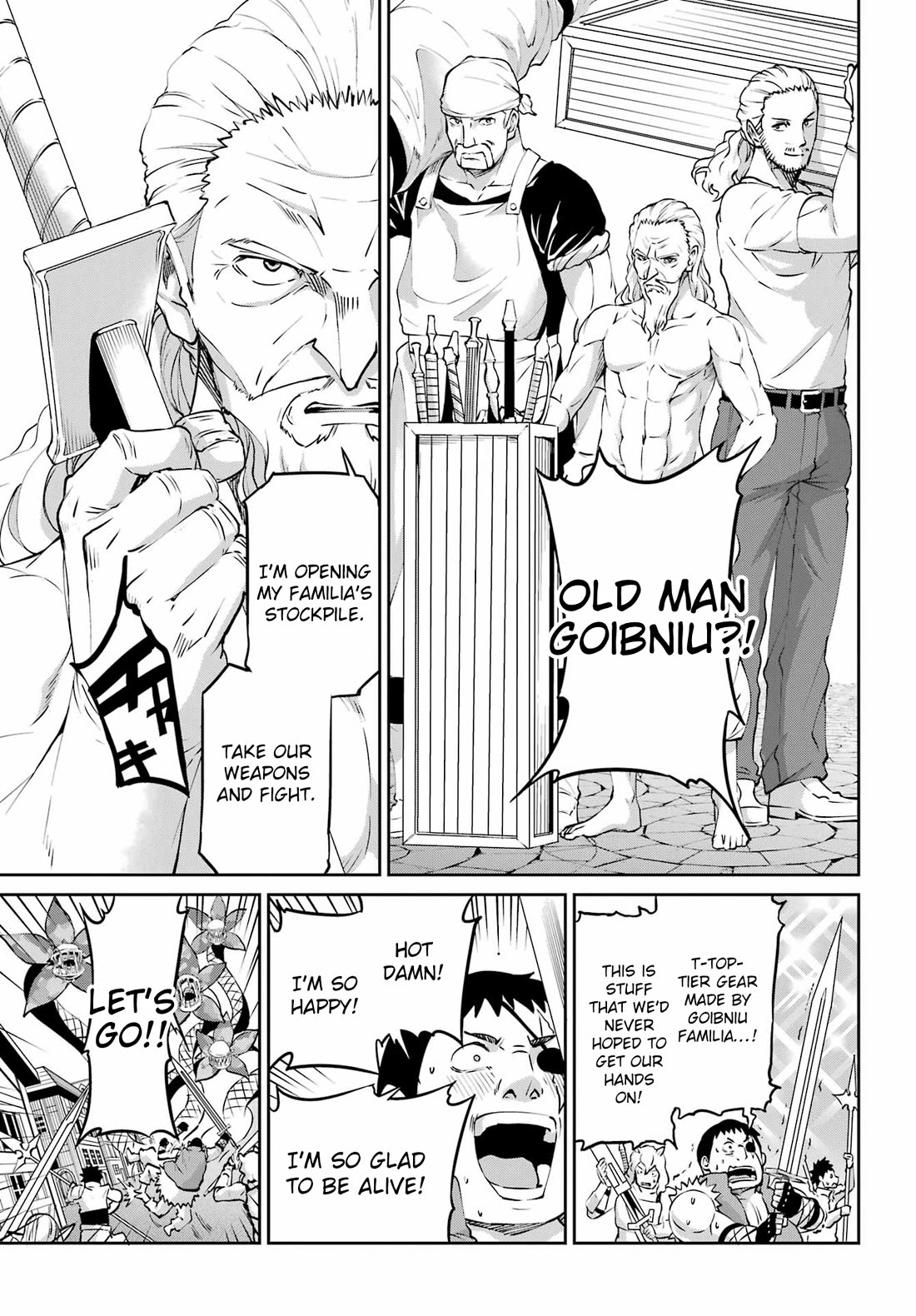 Dungeon ni Deai o Motomeru no wa Machigatte Iru Darou ka Gaiden - Sword Oratoria Chapter 129 page 8 - Chapter 129: Freya Familia
