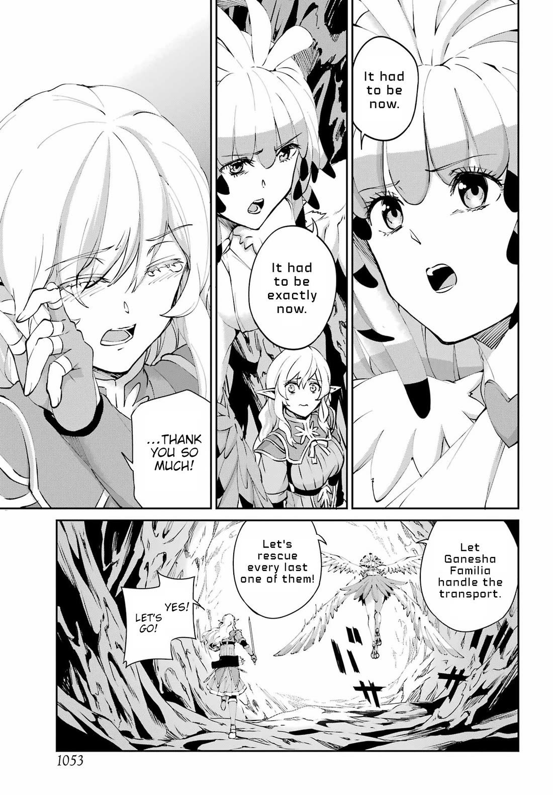 Dungeon ni Deai o Motomeru no wa Machigatte Iru Darou ka Gaiden - Sword Oratoria Chapter 131 page 13 - Chapter 131: Bell Attack