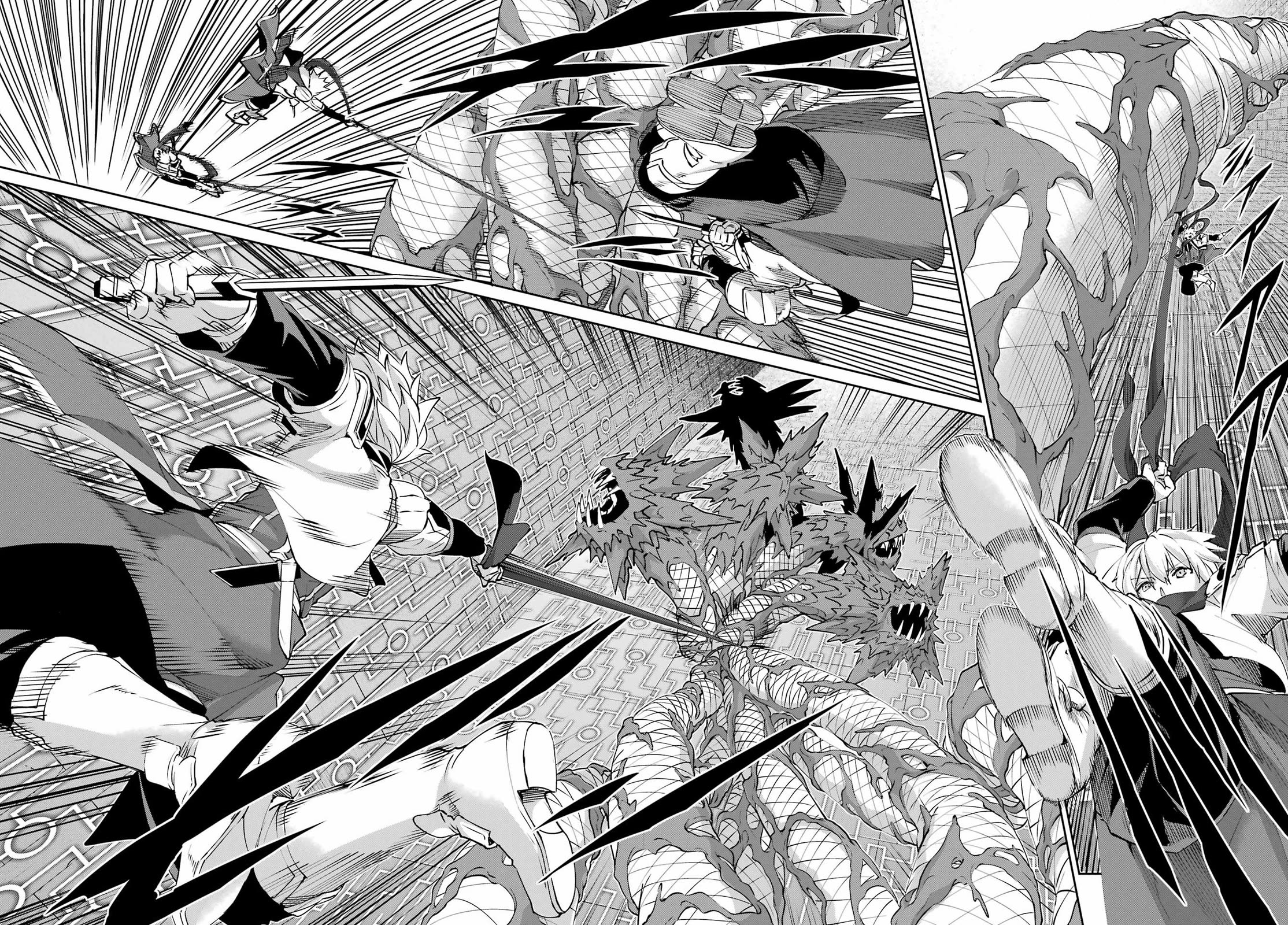 Dungeon ni Deai o Motomeru no wa Machigatte Iru Darou ka Gaiden - Sword Oratoria Chapter 131 page 22 - Chapter 131: Bell Attack