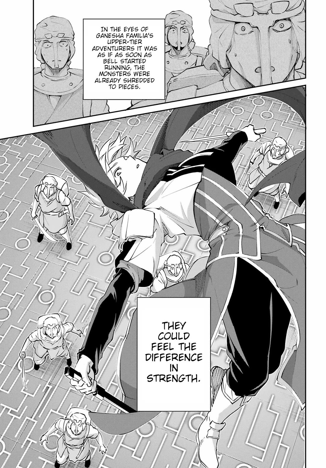 Dungeon ni Deai o Motomeru no wa Machigatte Iru Darou ka Gaiden - Sword Oratoria Chapter 131 page 30 - Chapter 131: Bell Attack