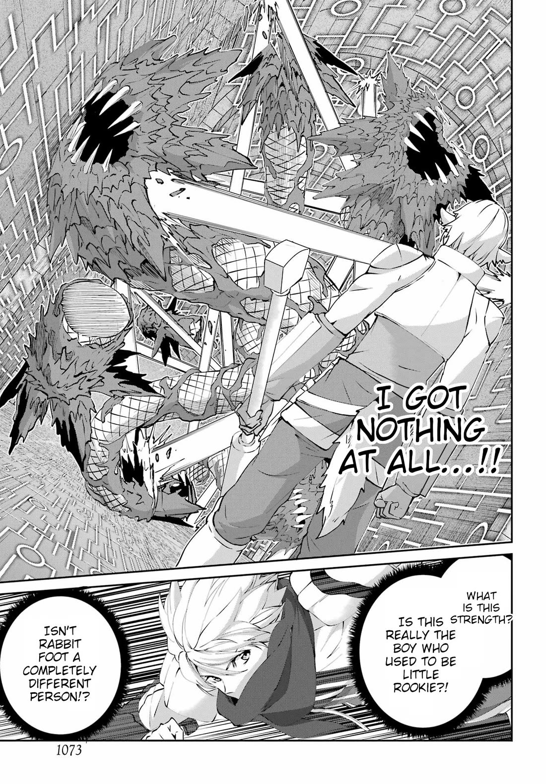 Dungeon ni Deai o Motomeru no wa Machigatte Iru Darou ka Gaiden - Sword Oratoria Chapter 131 page 32 - Chapter 131: Bell Attack