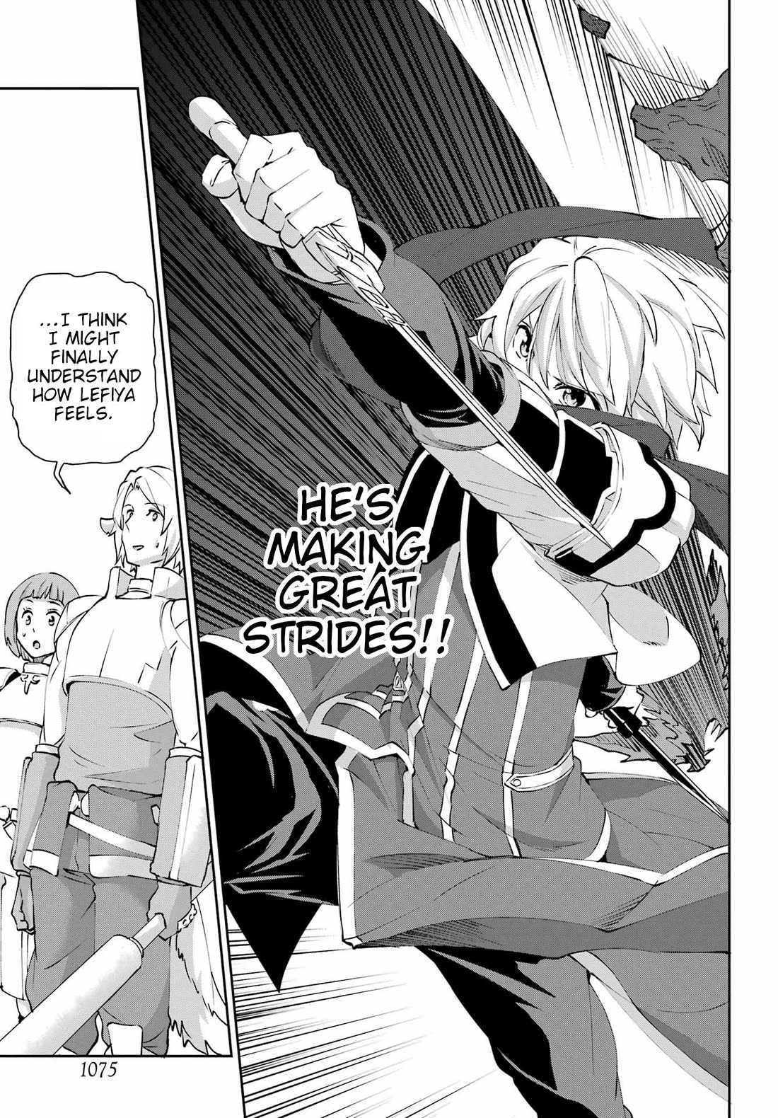 Dungeon ni Deai o Motomeru no wa Machigatte Iru Darou ka Gaiden - Sword Oratoria Chapter 131 page 34 - Chapter 131: Bell Attack