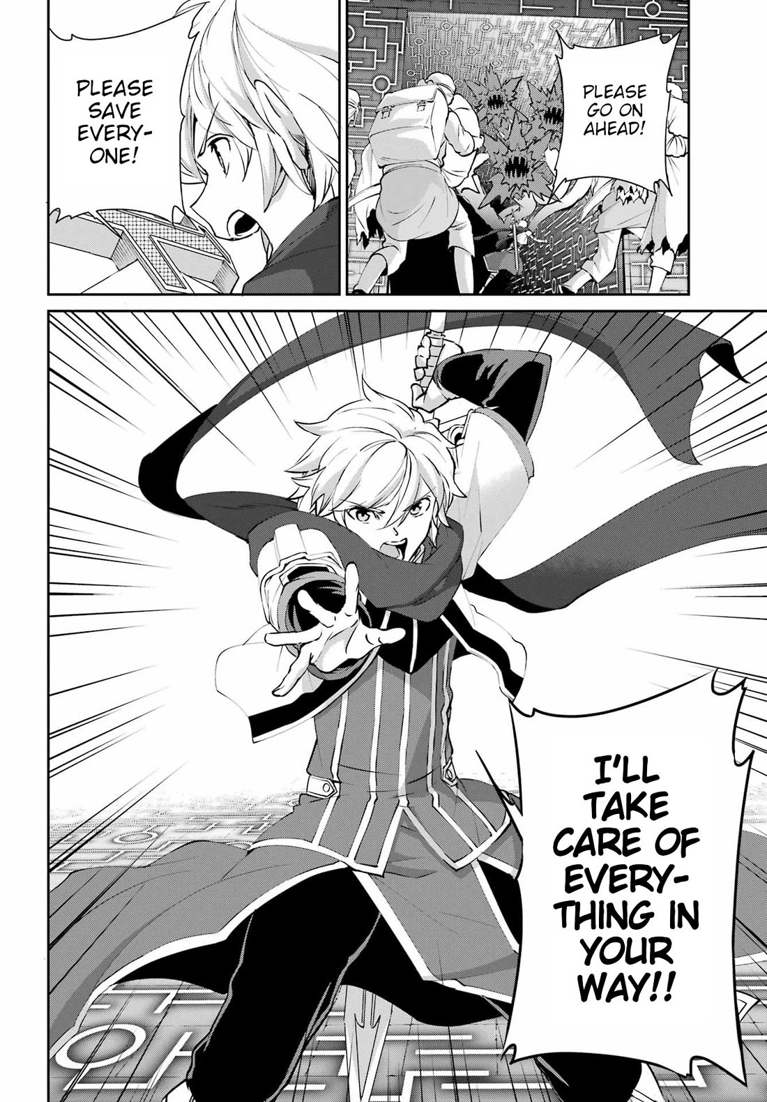 Dungeon ni Deai o Motomeru no wa Machigatte Iru Darou ka Gaiden - Sword Oratoria Chapter 131 page 39 - Chapter 131: Bell Attack