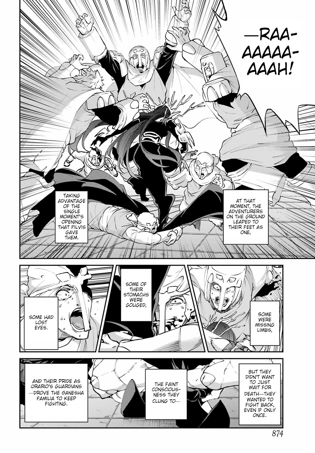 Dungeon ni Deai o Motomeru no wa Machigatte Iru Darou ka Gaiden - Sword Oratoria Chapter 132 page 12 - Chapter 132: Fateful