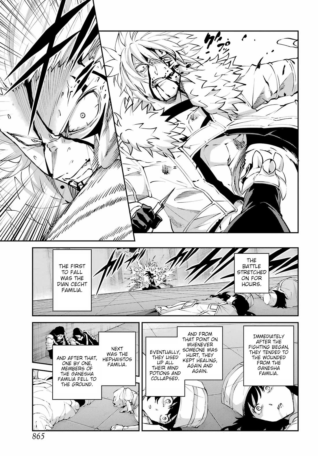Dungeon ni Deai o Motomeru no wa Machigatte Iru Darou ka Gaiden - Sword Oratoria Chapter 132 page 3 - Chapter 132: Fateful