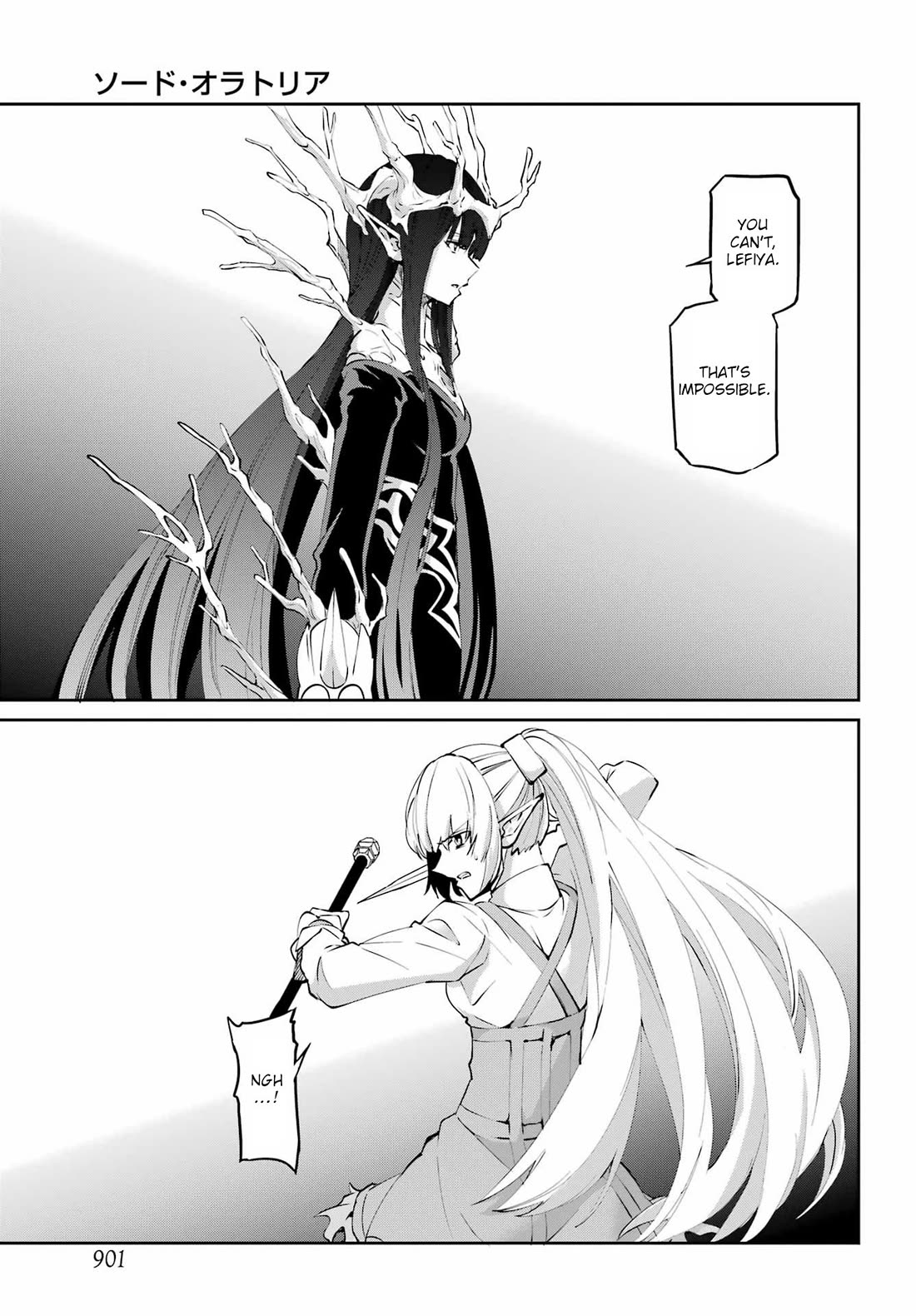Dungeon ni Deai o Motomeru no wa Machigatte Iru Darou ka Gaiden - Sword Oratoria Chapter 132 page 38 - Chapter 132: Fateful
