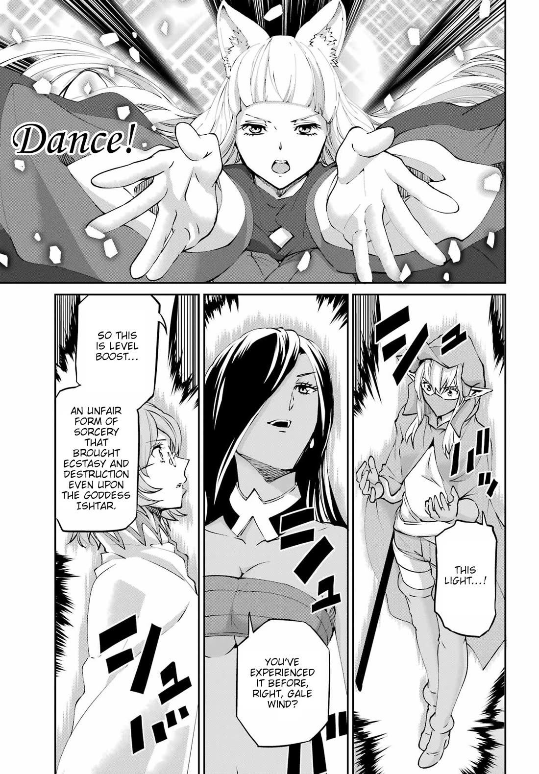 Dungeon ni Deai o Motomeru no wa Machigatte Iru Darou ka Gaiden - Sword Oratoria Chapter 132 page 46 - Chapter 132: Fateful
