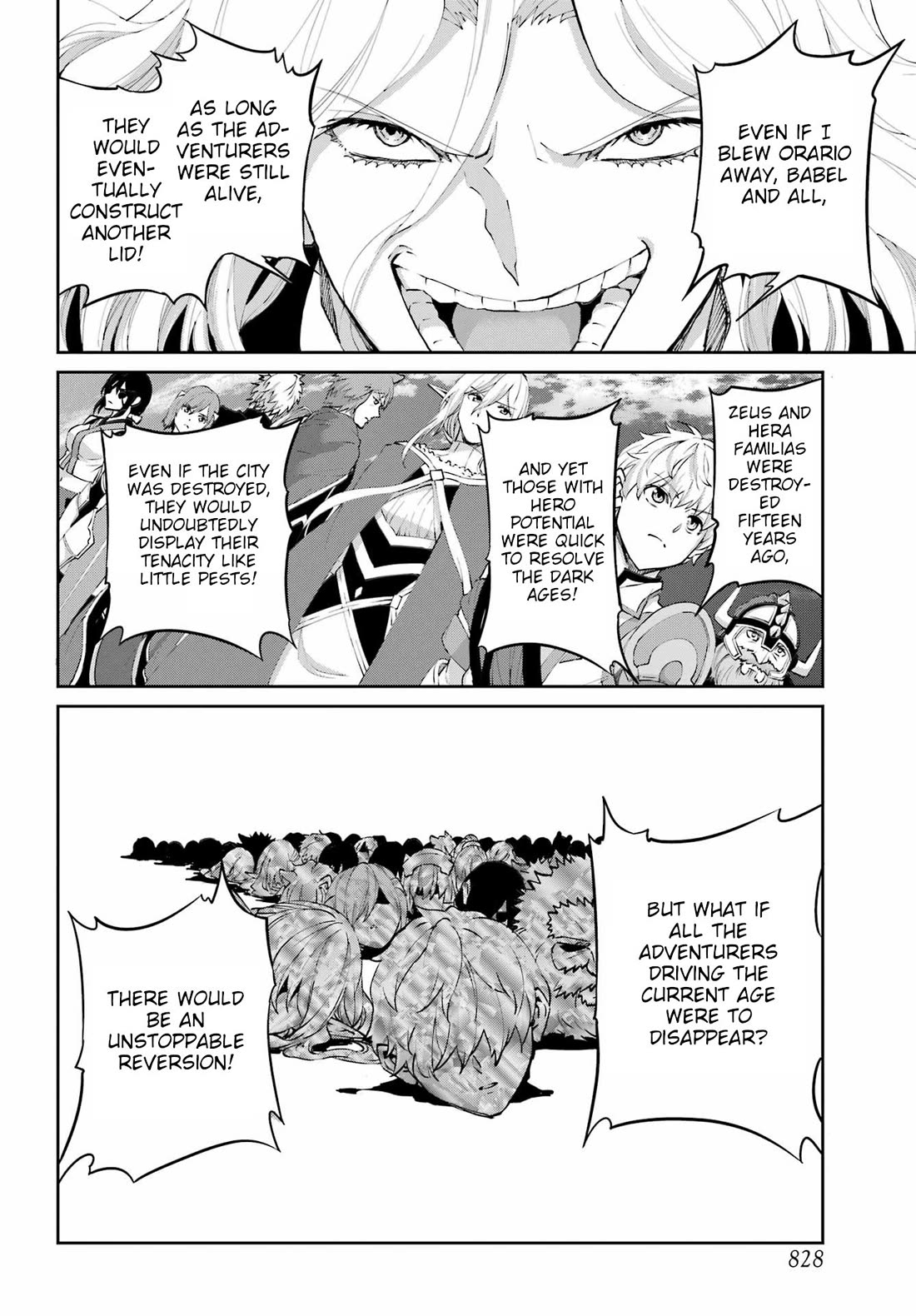 Dungeon ni Deai o Motomeru no wa Machigatte Iru Darou ka Gaiden - Sword Oratoria Chapter 133 page 43 - Chapter 133: Profile