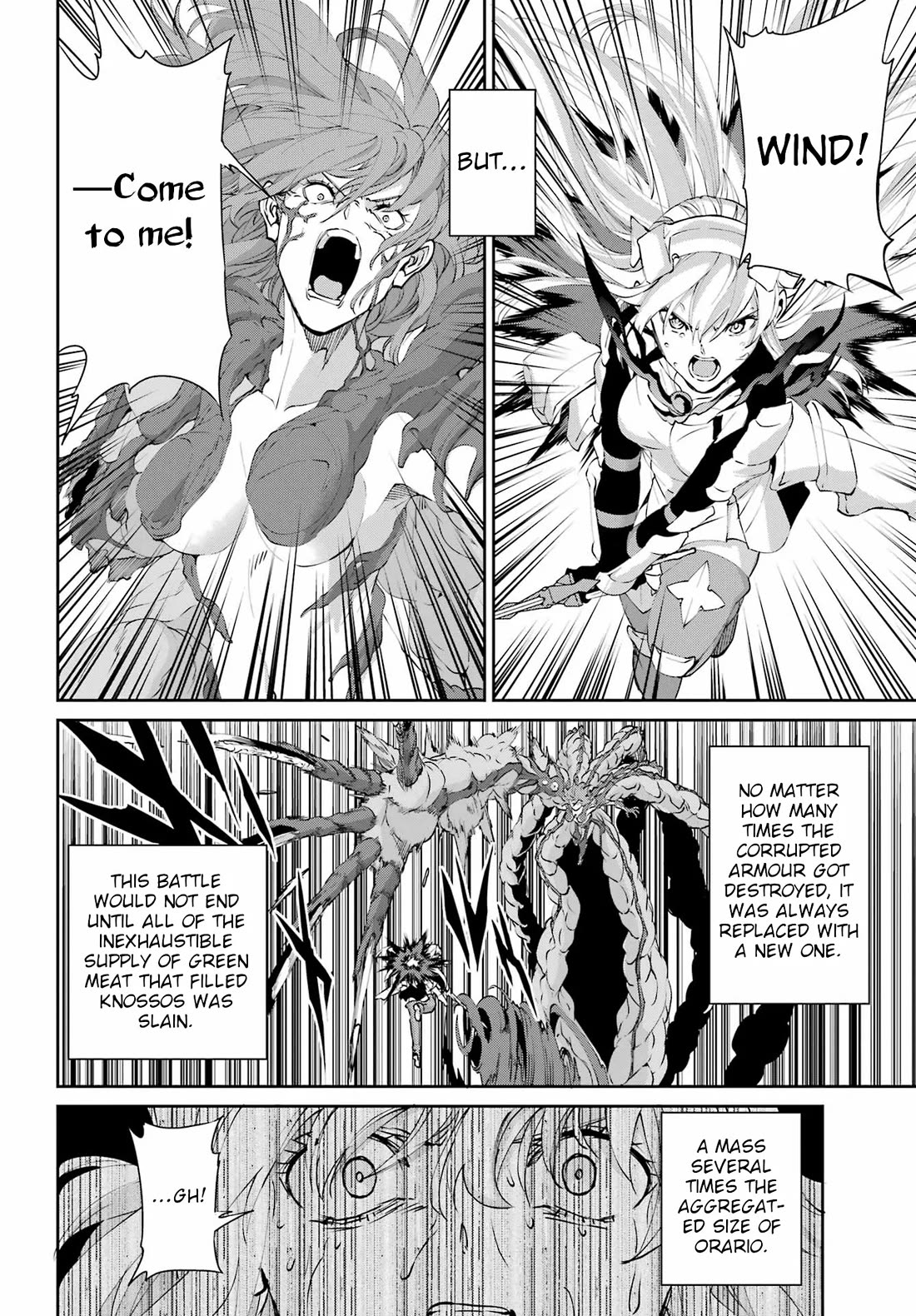 Dungeon ni Deai o Motomeru no wa Machigatte Iru Darou ka Gaiden - Sword Oratoria Chapter 134 page 17 - Chapter 134: Darkest Before Dawn