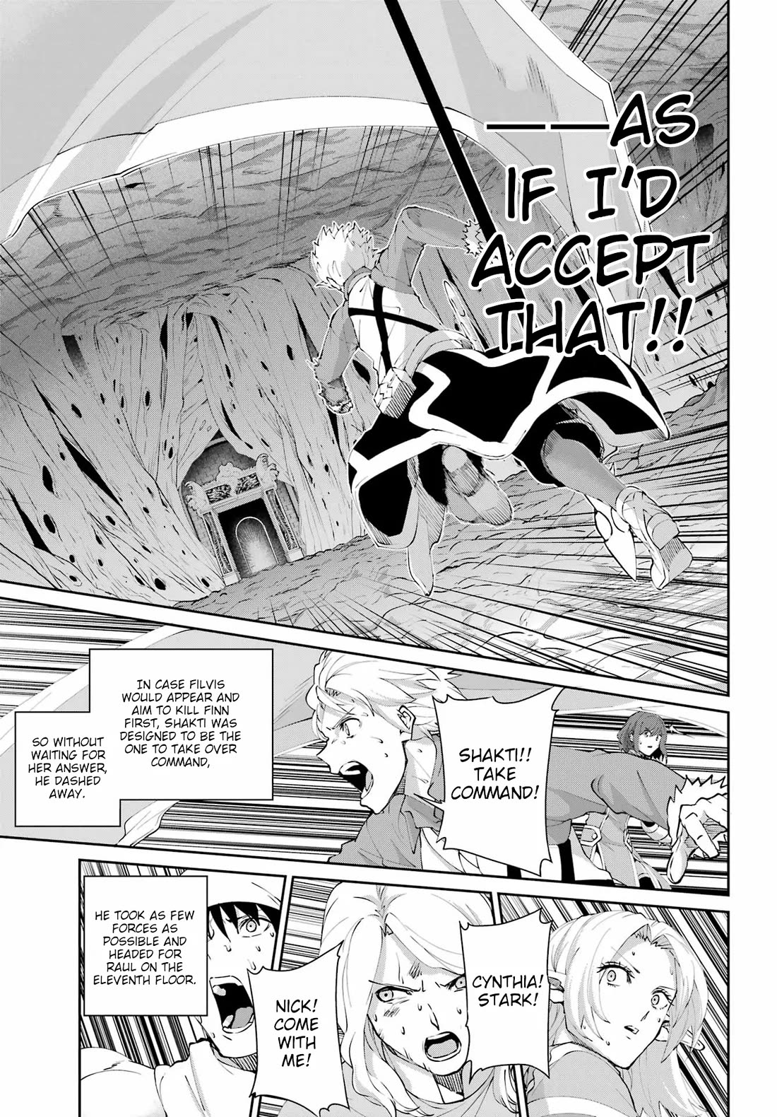 Dungeon ni Deai o Motomeru no wa Machigatte Iru Darou ka Gaiden - Sword Oratoria Chapter 134 page 28 - Chapter 134: Darkest Before Dawn
