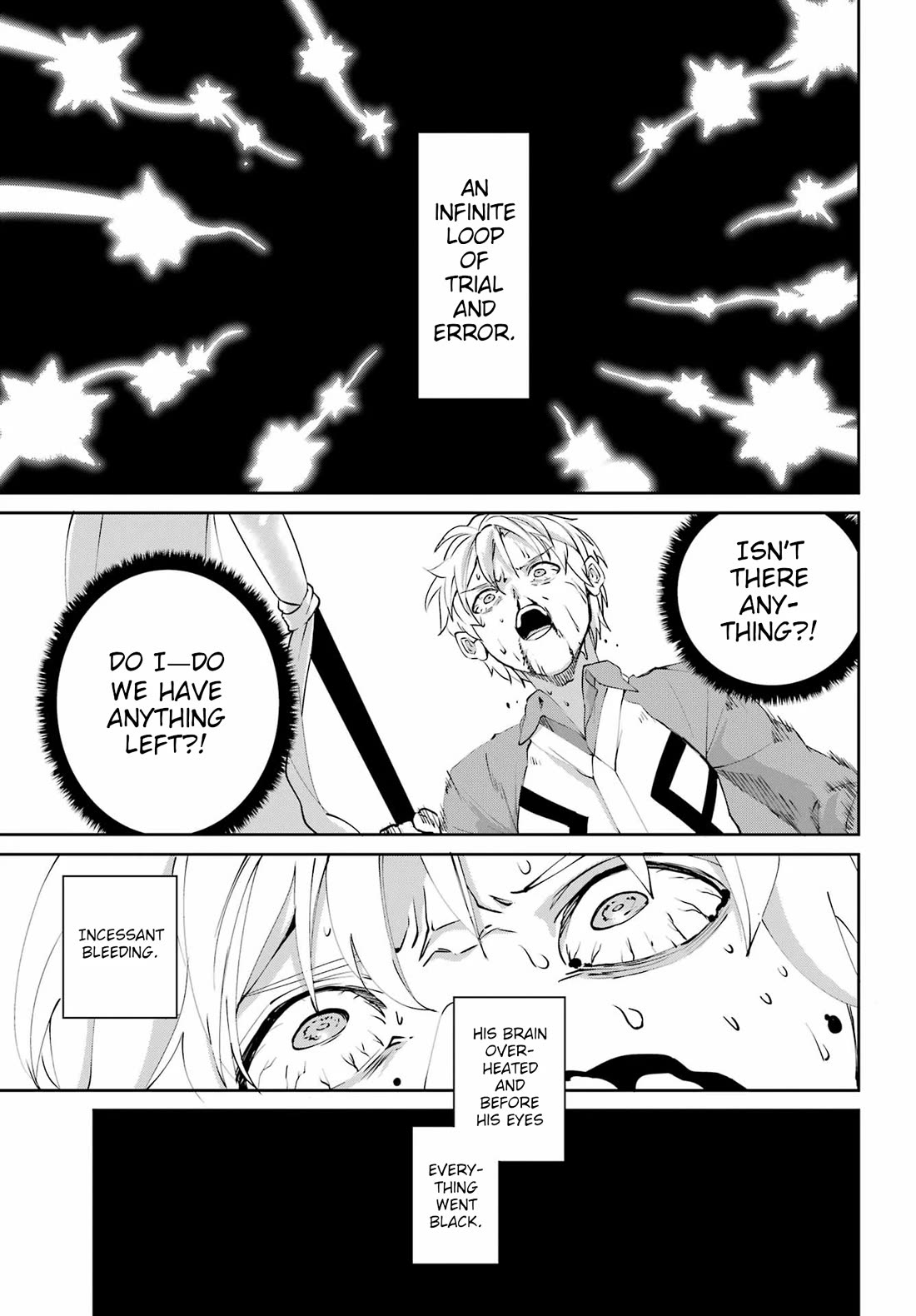 Dungeon ni Deai o Motomeru no wa Machigatte Iru Darou ka Gaiden - Sword Oratoria Chapter 134 page 32 - Chapter 134: Darkest Before Dawn