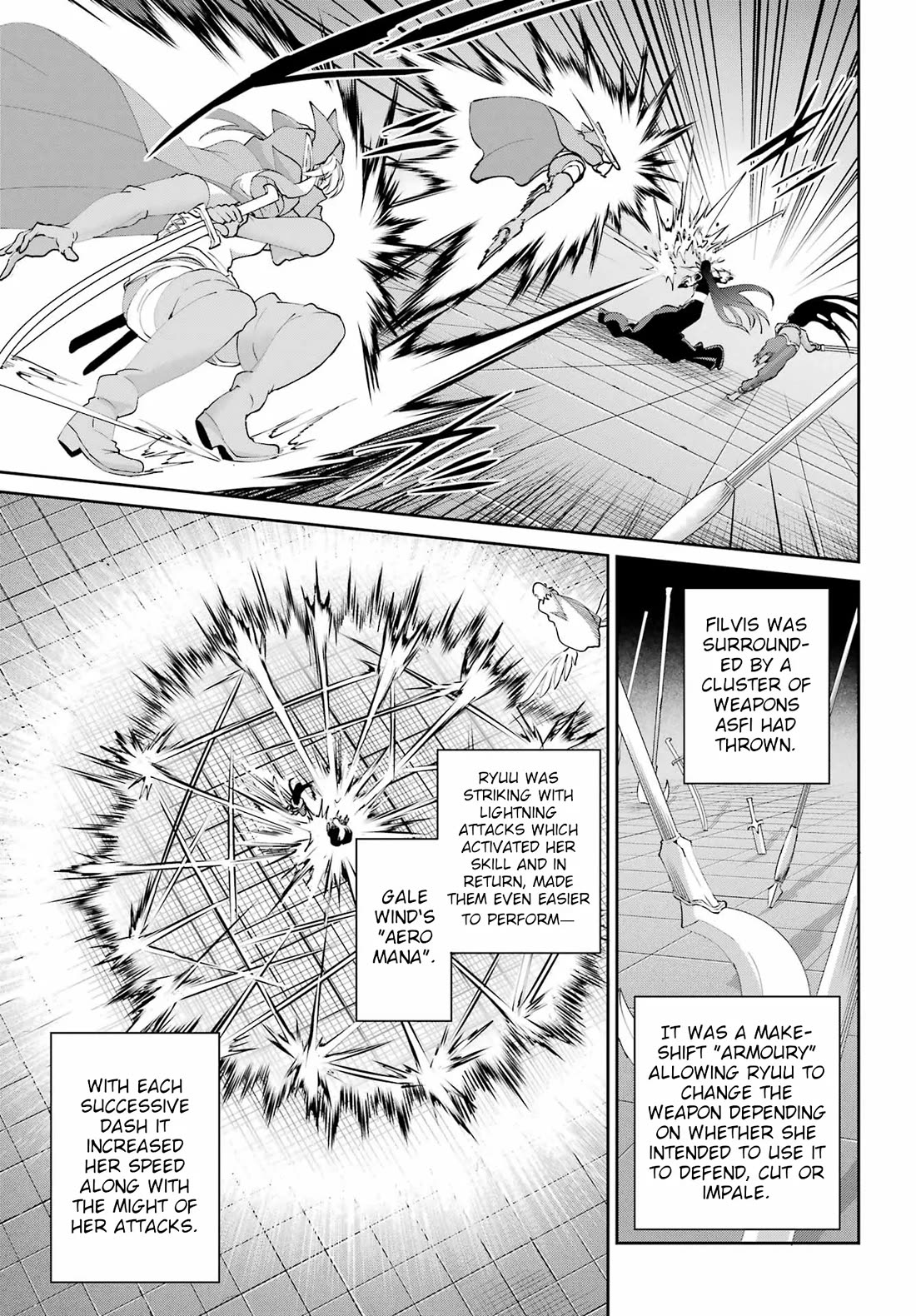 Dungeon ni Deai o Motomeru no wa Machigatte Iru Darou ka Gaiden - Sword Oratoria Chapter 134 page 49 - Chapter 134: Darkest Before Dawn