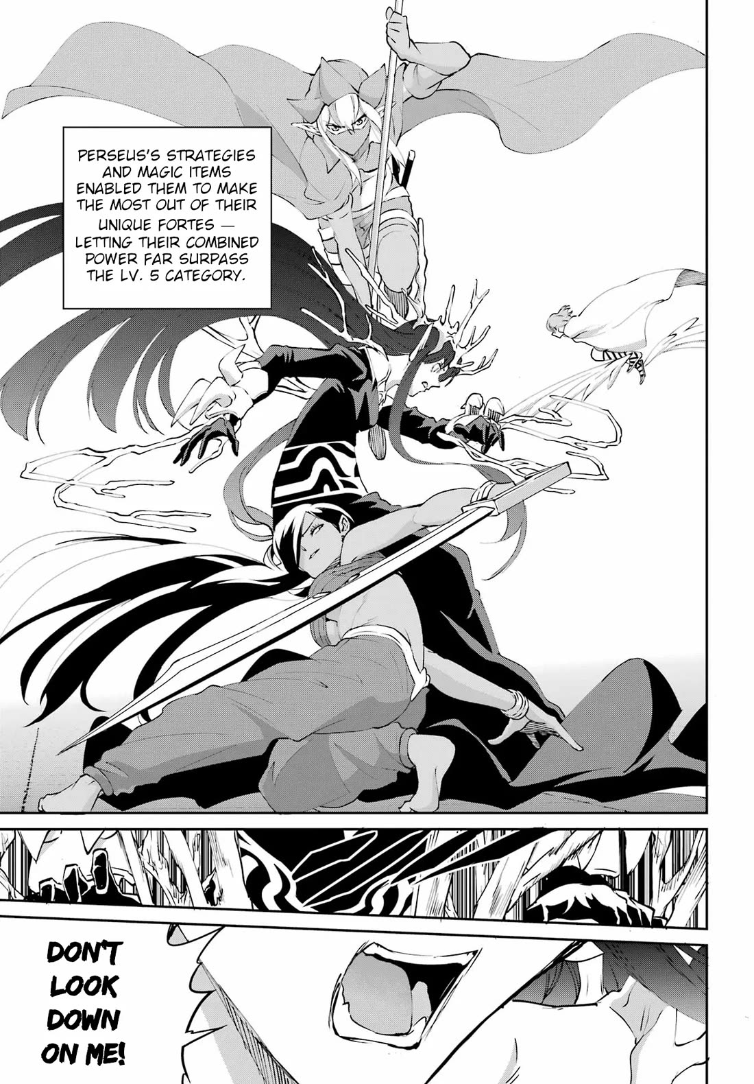 Dungeon ni Deai o Motomeru no wa Machigatte Iru Darou ka Gaiden - Sword Oratoria Chapter 134 page 51 - Chapter 134: Darkest Before Dawn