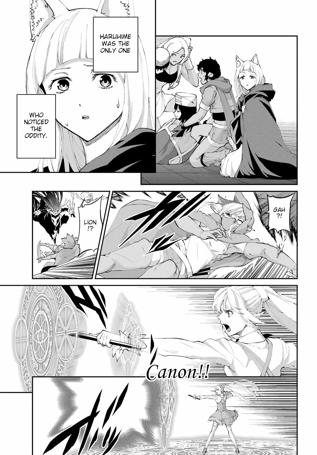 Dungeon ni Deai o Motomeru no wa Machigatte Iru Darou ka Gaiden - Sword Oratoria Chapter 135 page 3 - Chapter 135: Double