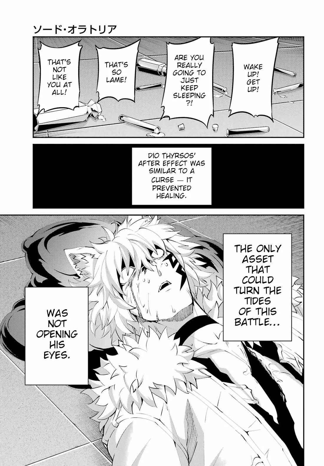 Dungeon ni Deai o Motomeru no wa Machigatte Iru Darou ka Gaiden - Sword Oratoria Chapter 135 page 36 - Chapter 135: Double