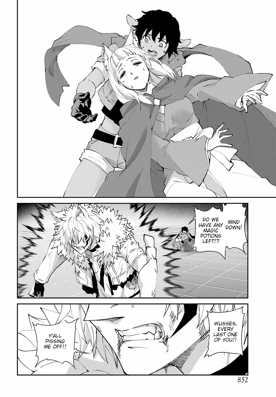 Dungeon ni Deai o Motomeru no wa Machigatte Iru Darou ka Gaiden - Sword Oratoria Chapter 135 page 49 - Chapter 135: Double