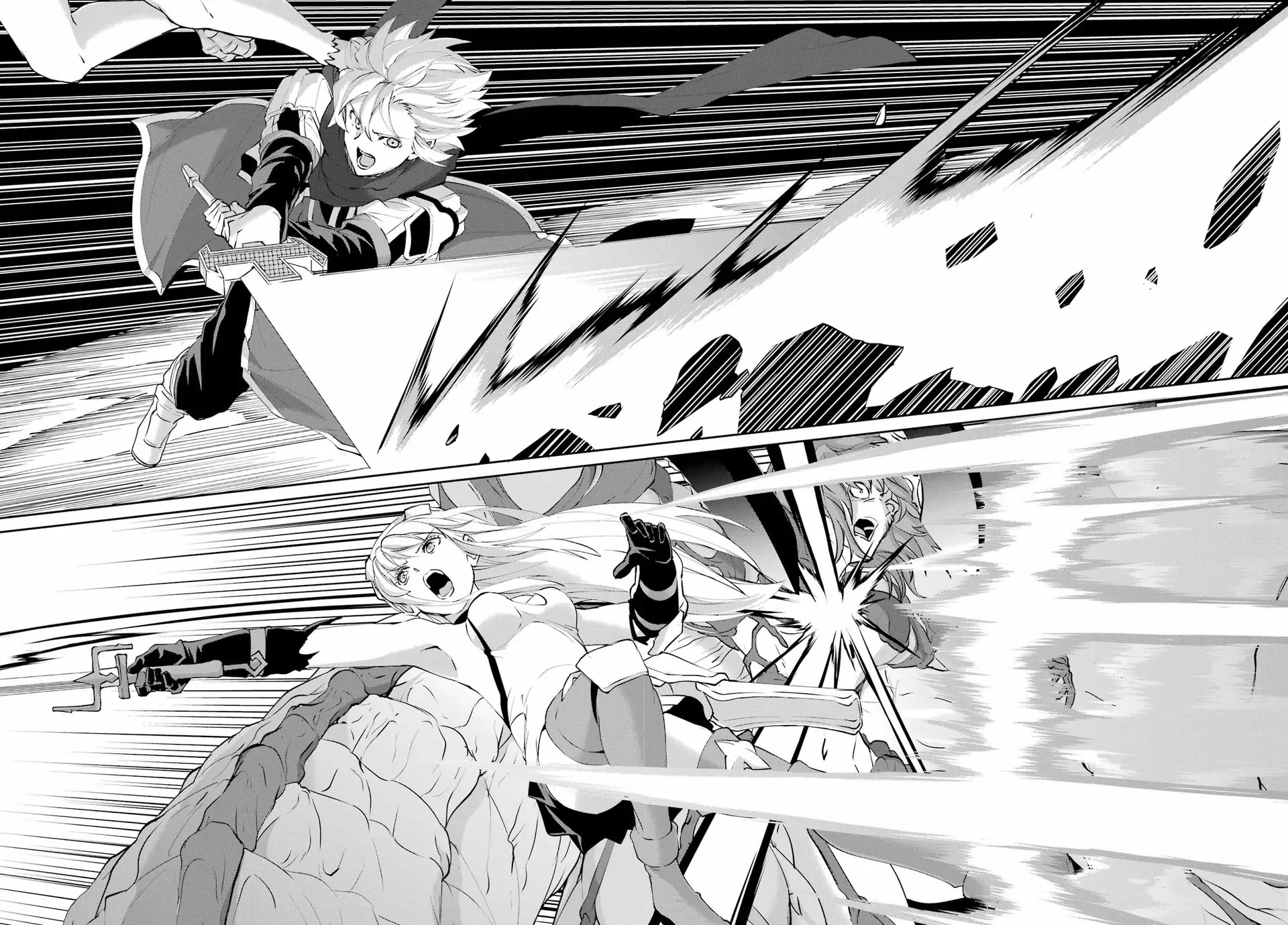 Dungeon ni Deai o Motomeru no wa Machigatte Iru Darou ka Gaiden - Sword Oratoria Chapter 137 page 27 - Chapter 137: Tempest