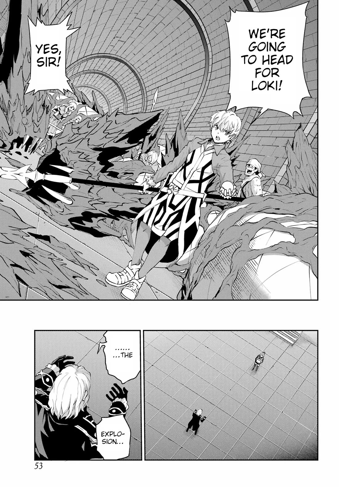 Dungeon ni Deai o Motomeru no wa Machigatte Iru Darou ka Gaiden - Sword Oratoria Chapter 137 page 36 - Chapter 137: Tempest