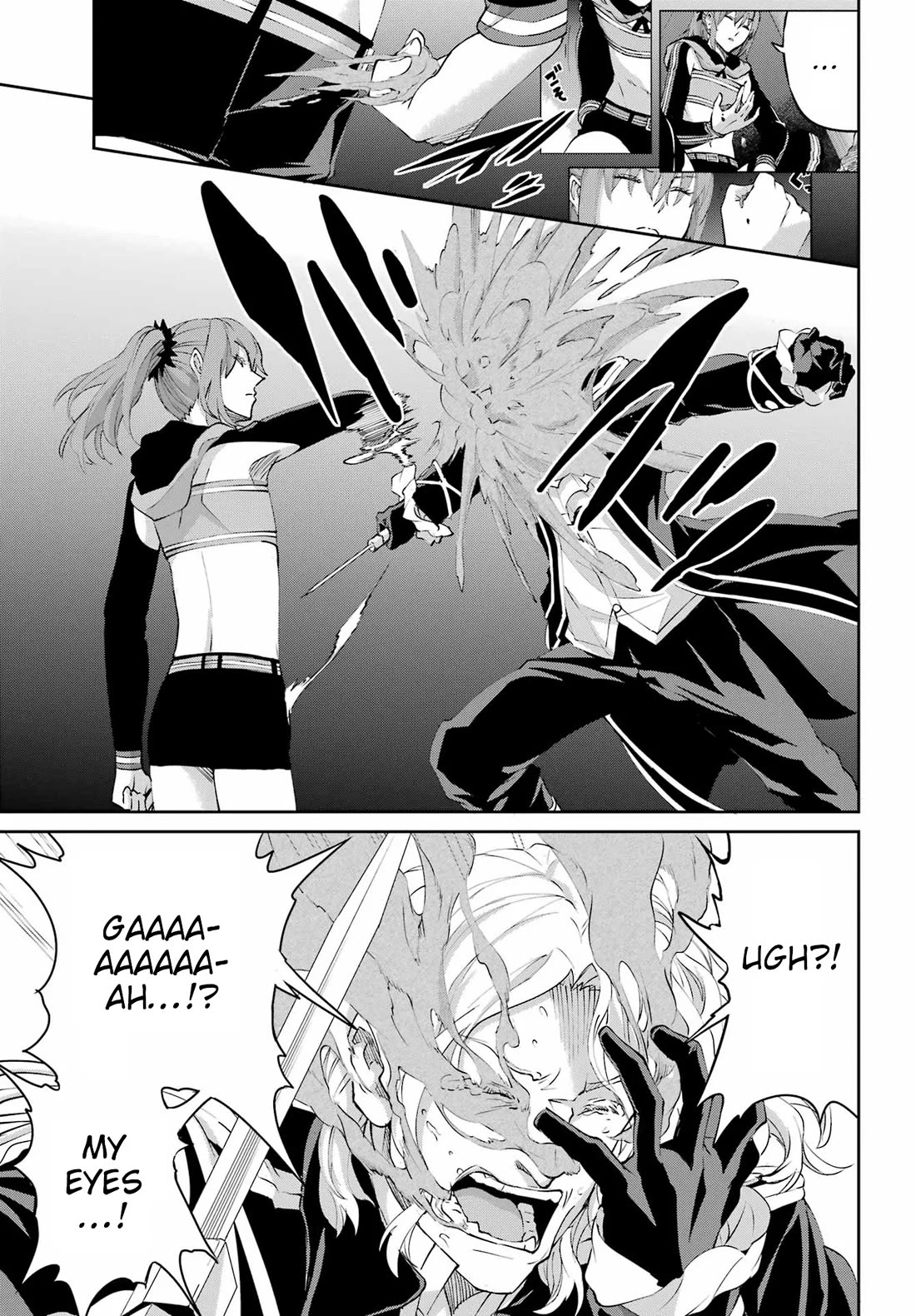 Dungeon ni Deai o Motomeru no wa Machigatte Iru Darou ka Gaiden - Sword Oratoria Chapter 137 page 43 - Chapter 137: Tempest