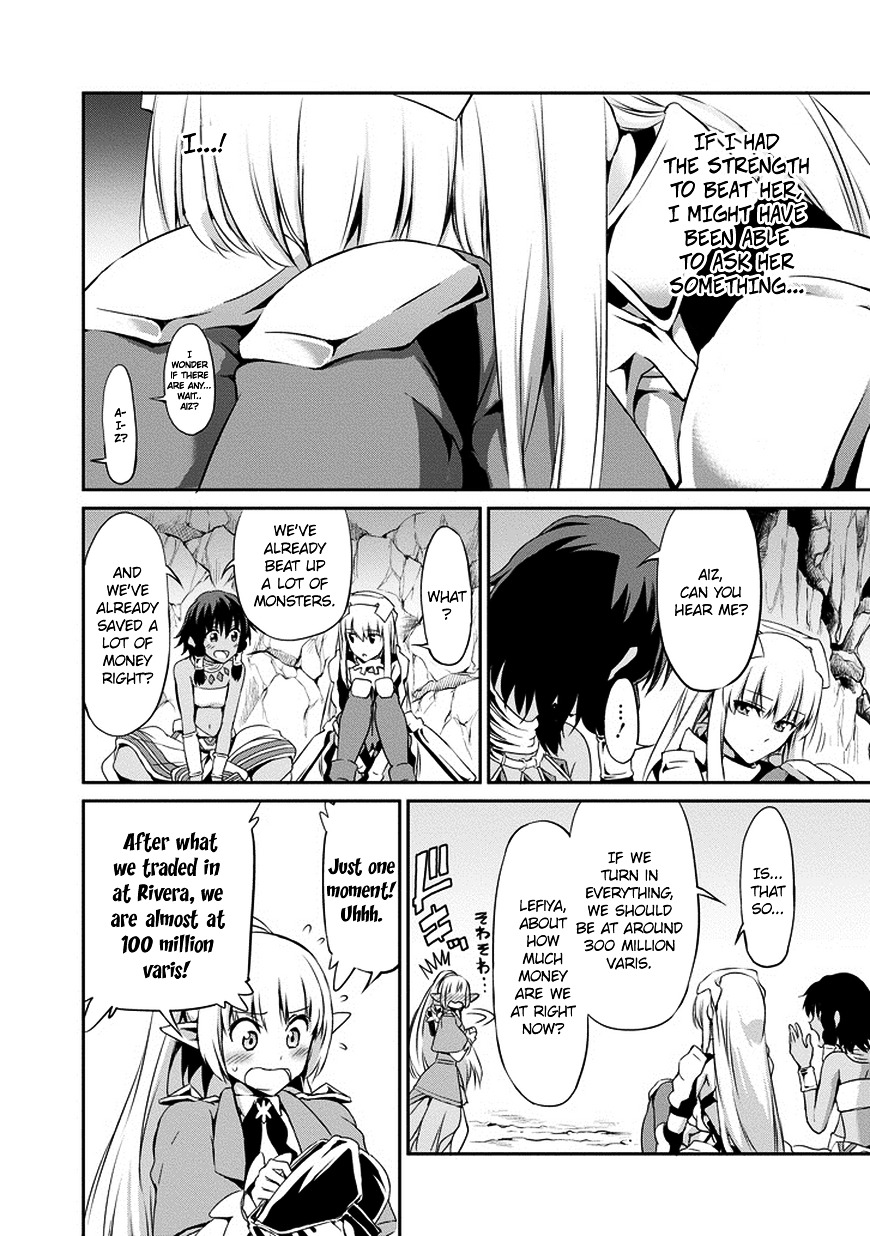 Dungeon ni Deai o Motomeru no wa Machigatte Iru Darou ka Gaiden - Sword Oratoria Chapter 14 page 36 - Chapter 14 :