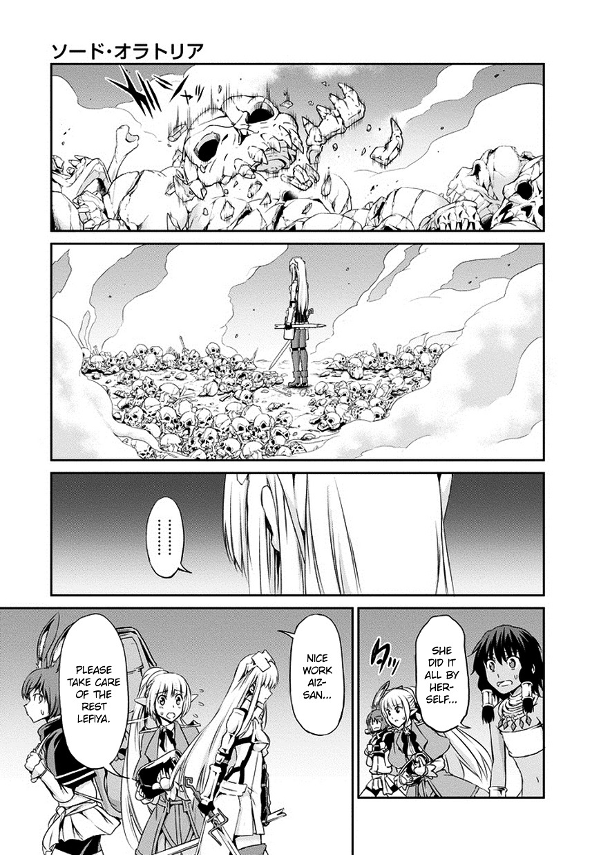 Dungeon ni Deai o Motomeru no wa Machigatte Iru Darou ka Gaiden - Sword Oratoria Chapter 14 page 48 - Chapter 14 :