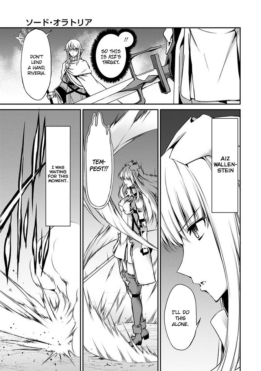 Dungeon ni Deai o Motomeru no wa Machigatte Iru Darou ka Gaiden - Sword Oratoria Chapter 15 page 16 - Chapter 15 :