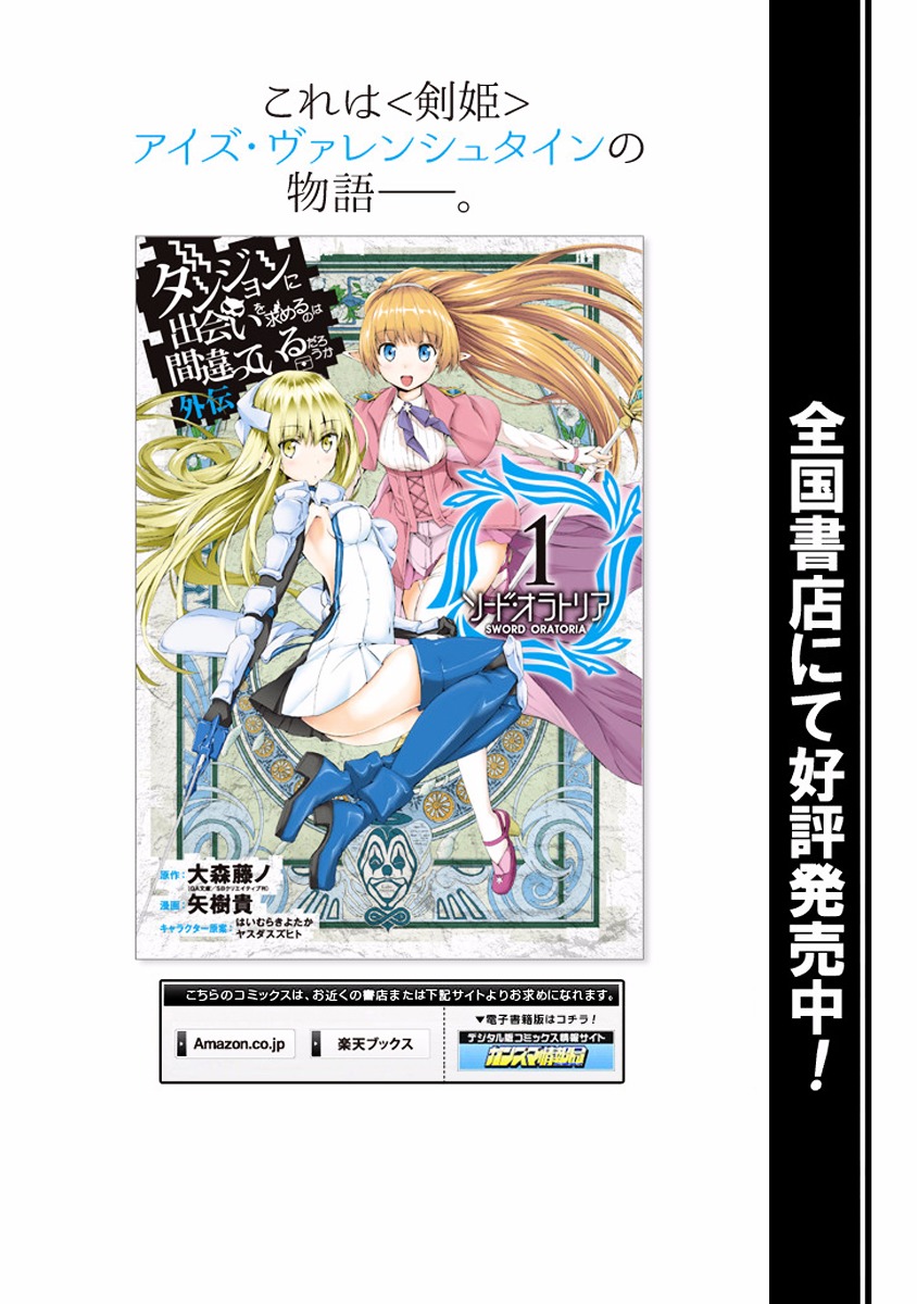 Dungeon ni Deai o Motomeru no wa Machigatte Iru Darou ka Gaiden - Sword Oratoria Chapter 17.2 page 39 - Chapter 17 v2 :