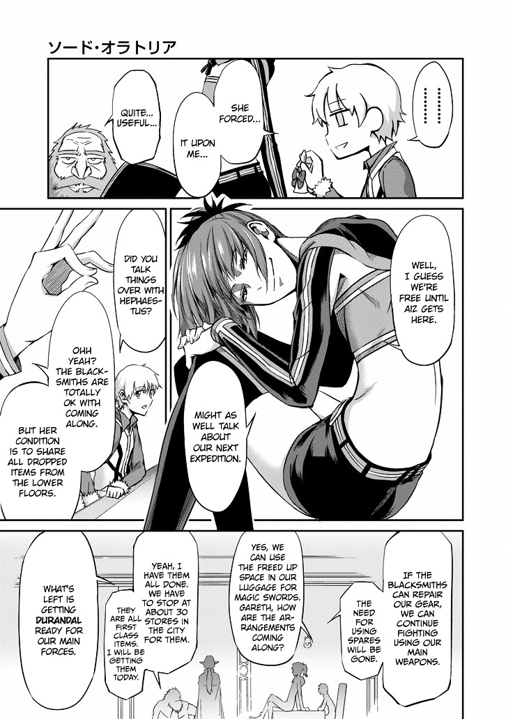 Dungeon ni Deai o Motomeru no wa Machigatte Iru Darou ka Gaiden - Sword Oratoria Chapter 18.2 page 13 - Chapter 18 v2 :