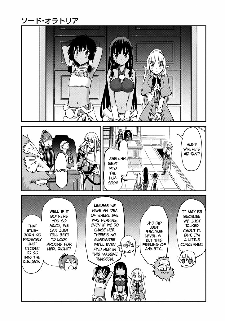 Dungeon ni Deai o Motomeru no wa Machigatte Iru Darou ka Gaiden - Sword Oratoria Chapter 18.2 page 15 - Chapter 18 v2 :