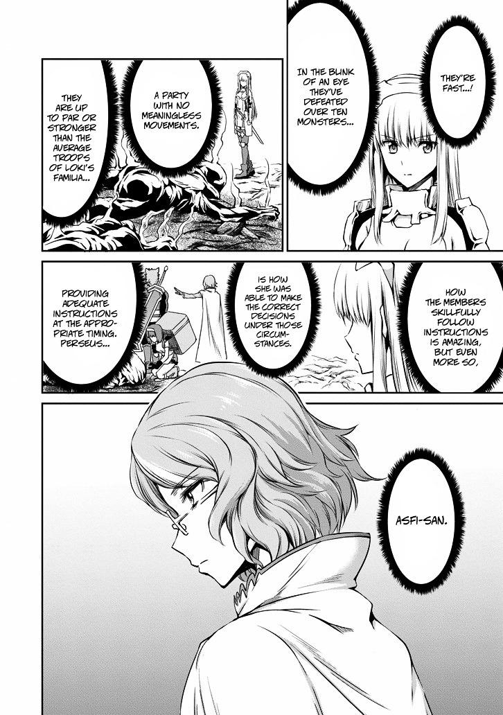 Dungeon ni Deai o Motomeru no wa Machigatte Iru Darou ka Gaiden - Sword Oratoria Chapter 19 page 28 - Chapter 19 :