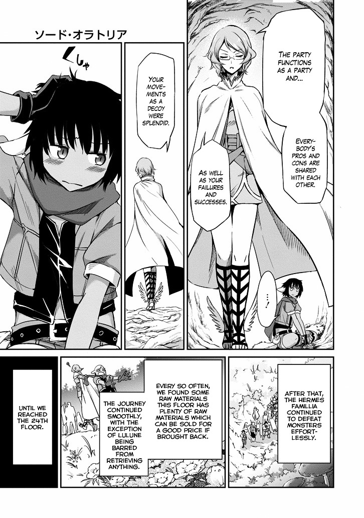 Dungeon ni Deai o Motomeru no wa Machigatte Iru Darou ka Gaiden - Sword Oratoria Chapter 19 page 33 - Chapter 19 :