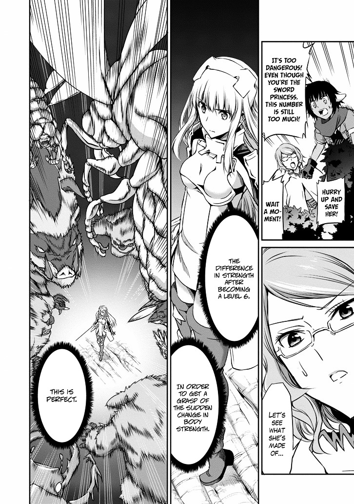 Dungeon ni Deai o Motomeru no wa Machigatte Iru Darou ka Gaiden - Sword Oratoria Chapter 19 page 36 - Chapter 19 :