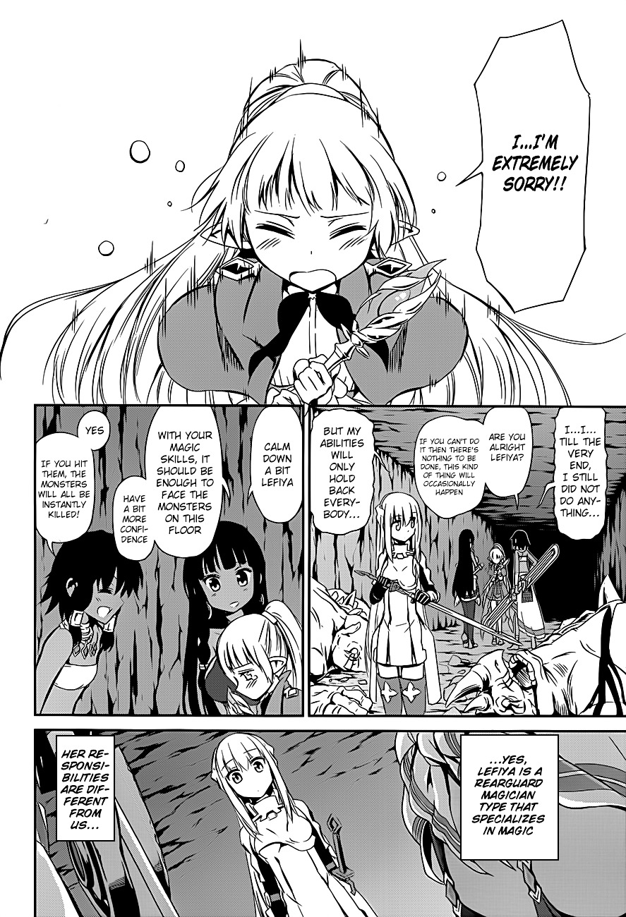 Dungeon ni Deai o Motomeru no wa Machigatte Iru Darou ka Gaiden - Sword Oratoria Chapter 2 page 12 - Chapter 2 :  (Quest)