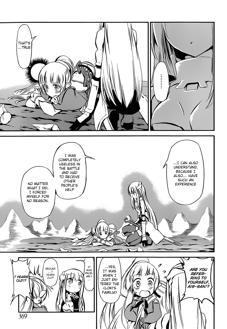 Dungeon ni Deai o Motomeru no wa Machigatte Iru Darou ka Gaiden - Sword Oratoria Chapter 2 page 19 - Chapter 2 :  (Quest)