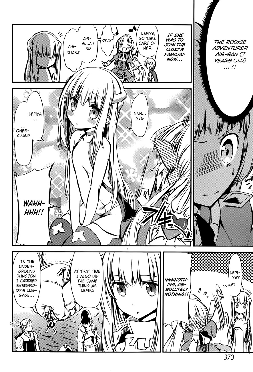 Dungeon ni Deai o Motomeru no wa Machigatte Iru Darou ka Gaiden - Sword Oratoria Chapter 2 page 20 - Chapter 2 :  (Quest)