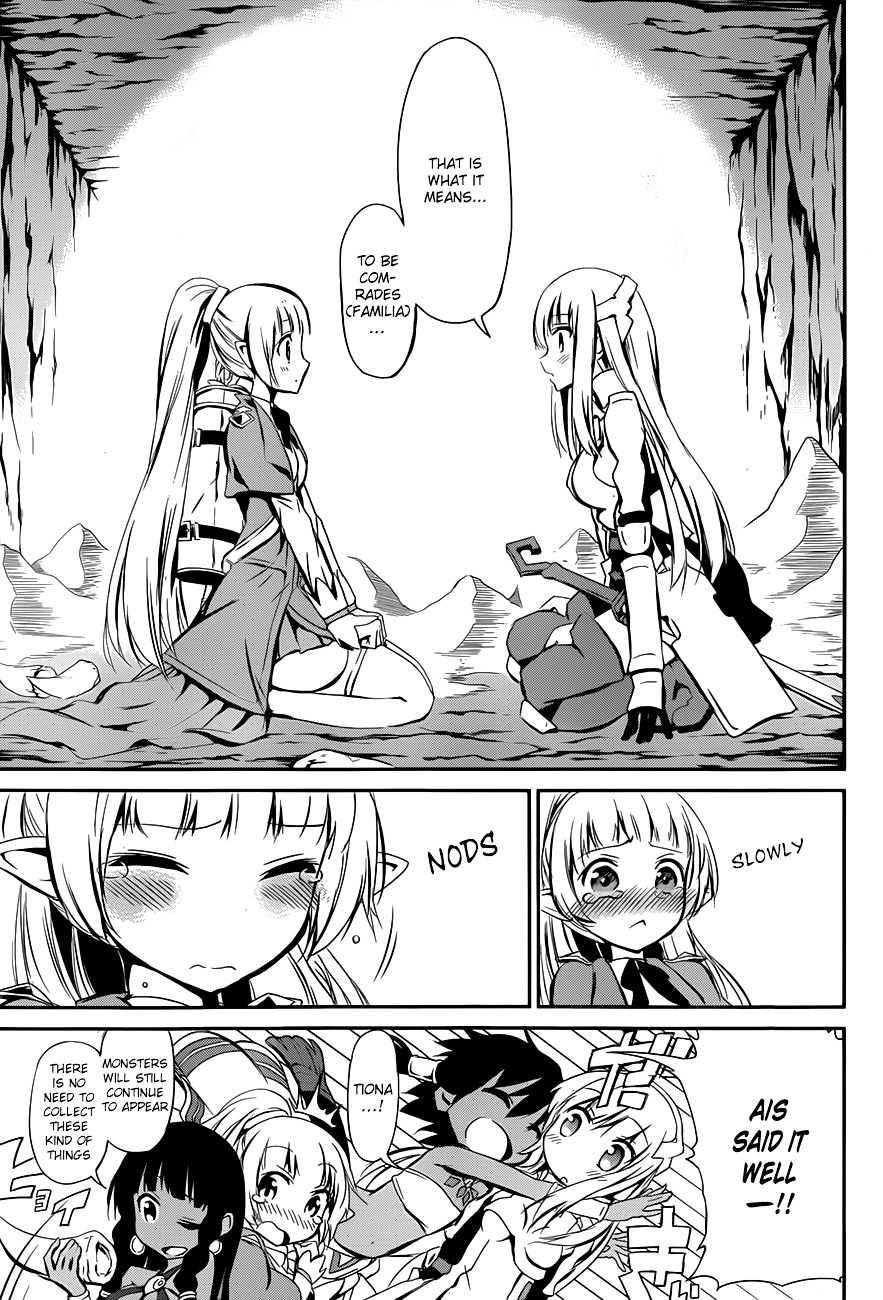 Dungeon ni Deai o Motomeru no wa Machigatte Iru Darou ka Gaiden - Sword Oratoria Chapter 2 page 23 - Chapter 2 :  (Quest)
