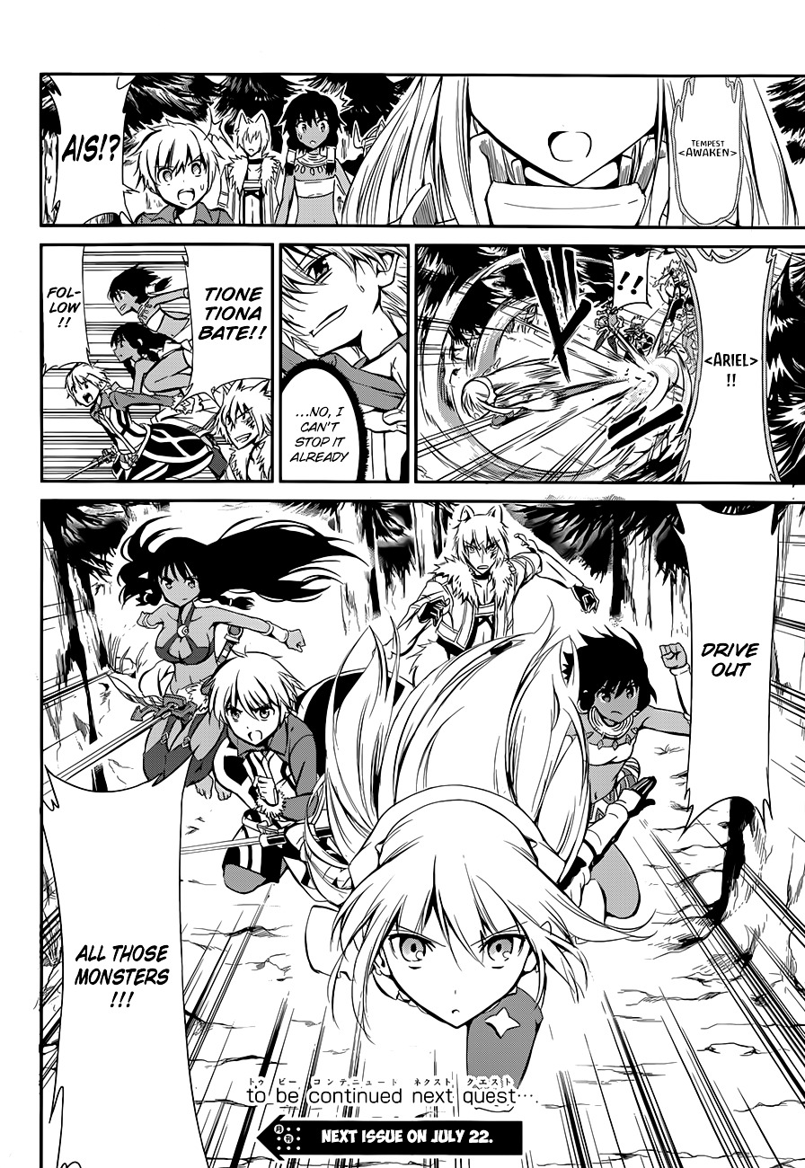 Dungeon ni Deai o Motomeru no wa Machigatte Iru Darou ka Gaiden - Sword Oratoria Chapter 2 page 70 - Chapter 2 :  (Quest)